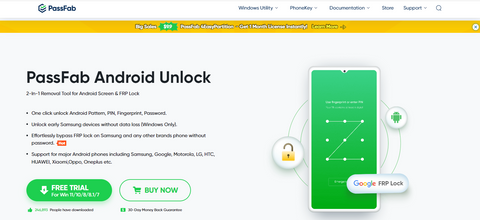 Unlocking Your Android Phone Password Via PassFab