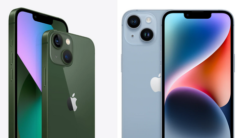 iPhone 13 vs iPhone 14 Design