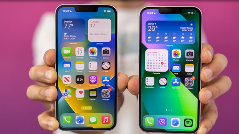 iPhone 13 vs iPhone 14 display