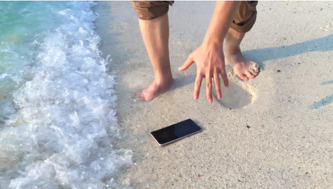 What Will Happen if the Phone Gets Saltwater Exposure?