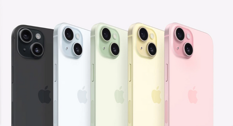 iPhone 15 and 15 Plus Color Options