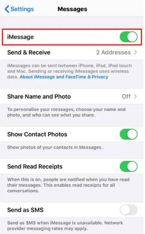 Disable/Deregister iMessage and FaceTime ( especially when moving to an Android phone)