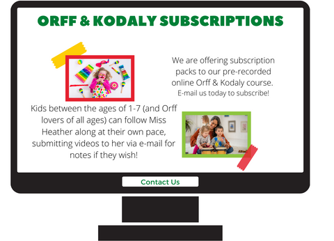 Orff & Kodlay Lessons online