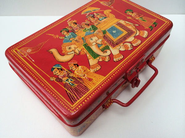 vintage tin box