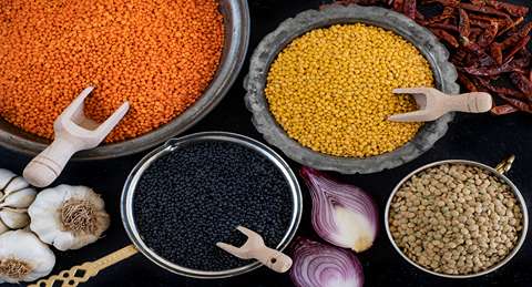 Lentils are rich in protein, vitamins and fiber and are great for gut health