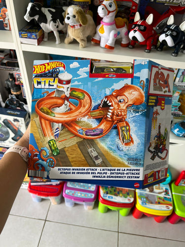 Pista Hot Wheels City Reboque De Dragão Com Carrinho Ed 2022 - Ri