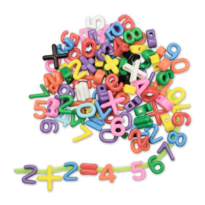 Lower Case Letter Beads - 288 pieces