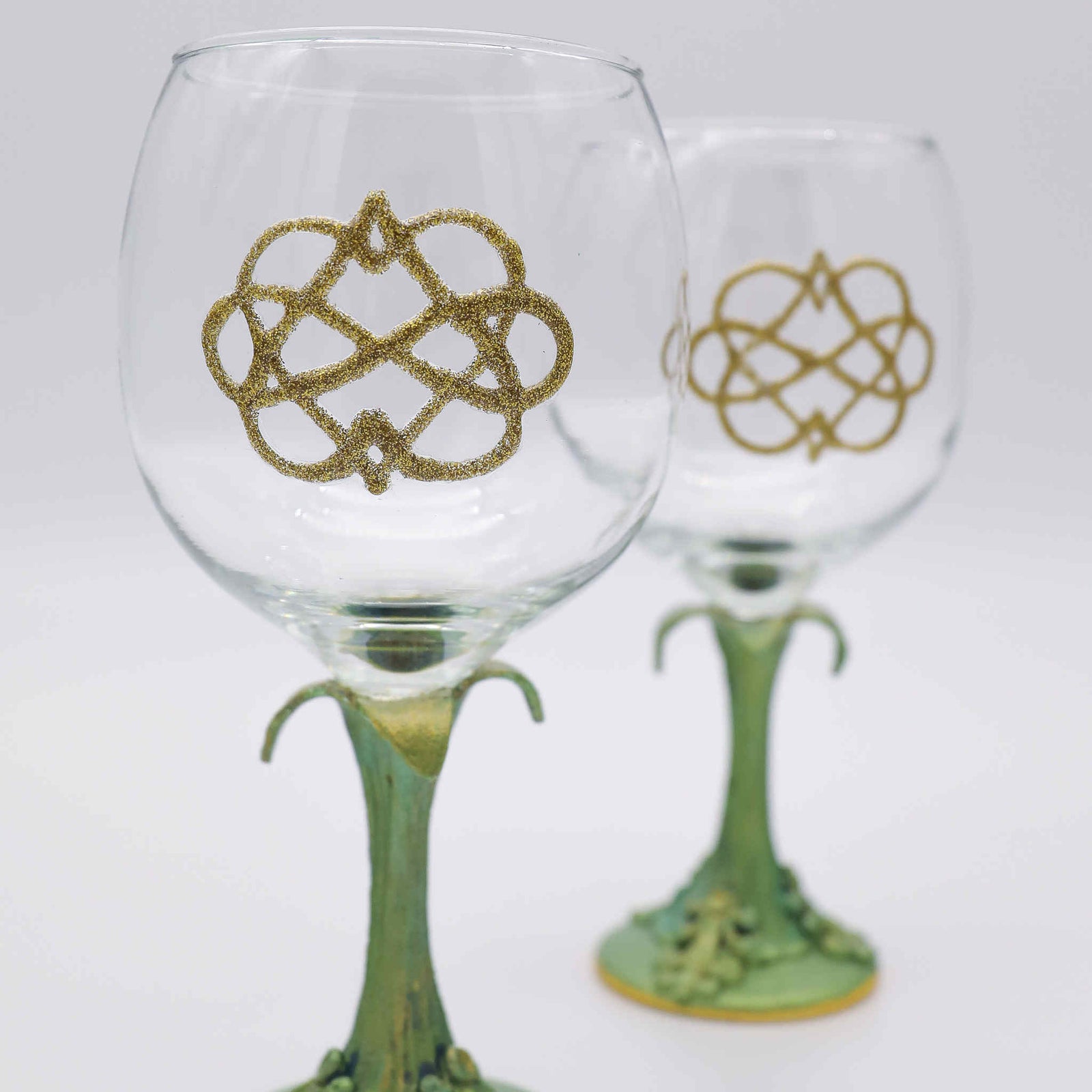 Autumn Wine Glass Set for Special Occasions - Daree's Designs - Darees  Designs