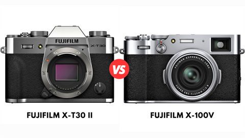 FUJIFILM X-T30 II Mirrorless Camera VS FUJIFILM X100V Digital Camera