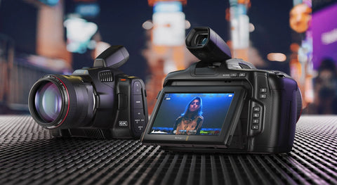 Blackmagic Design Pocket Cinema Camera 6K Pro Front and Back View