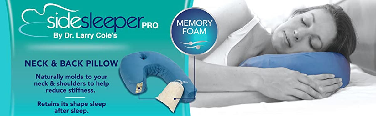 Side Sleeper Pro Pillow – Dr. Larry Cole Products