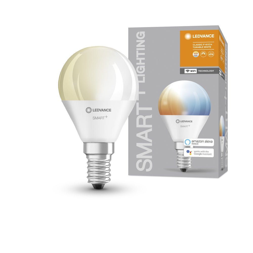 Chytrá WiFi LED žárovka E14 5W MINI BULB, nastavitelná bílá