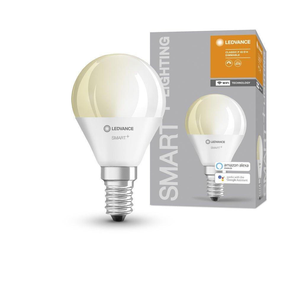 Chytrá WiFi LED žárovka E14 5W MINI BULB, teplá bílá