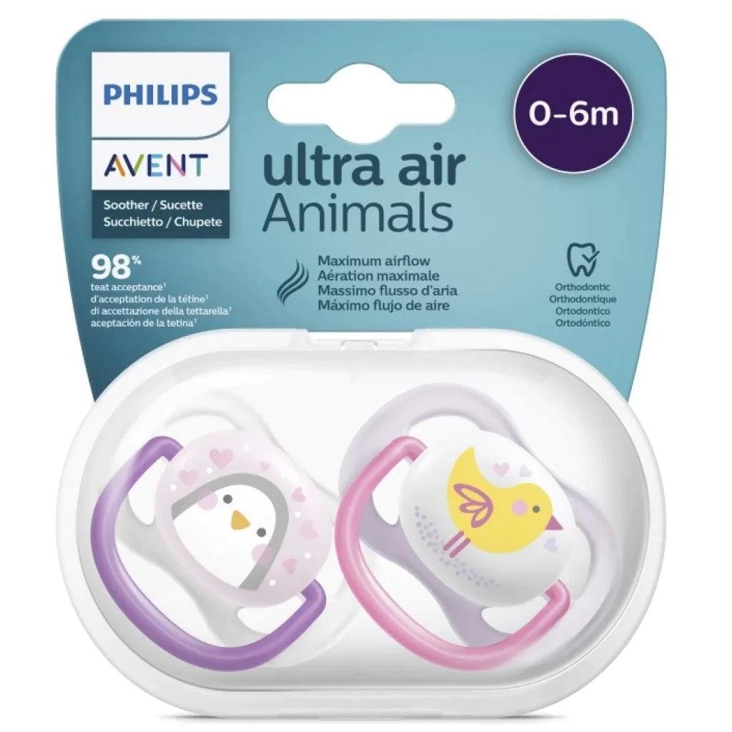 Philips Avent Chupete Ultra-Air Neutral 6-18m 2 uds