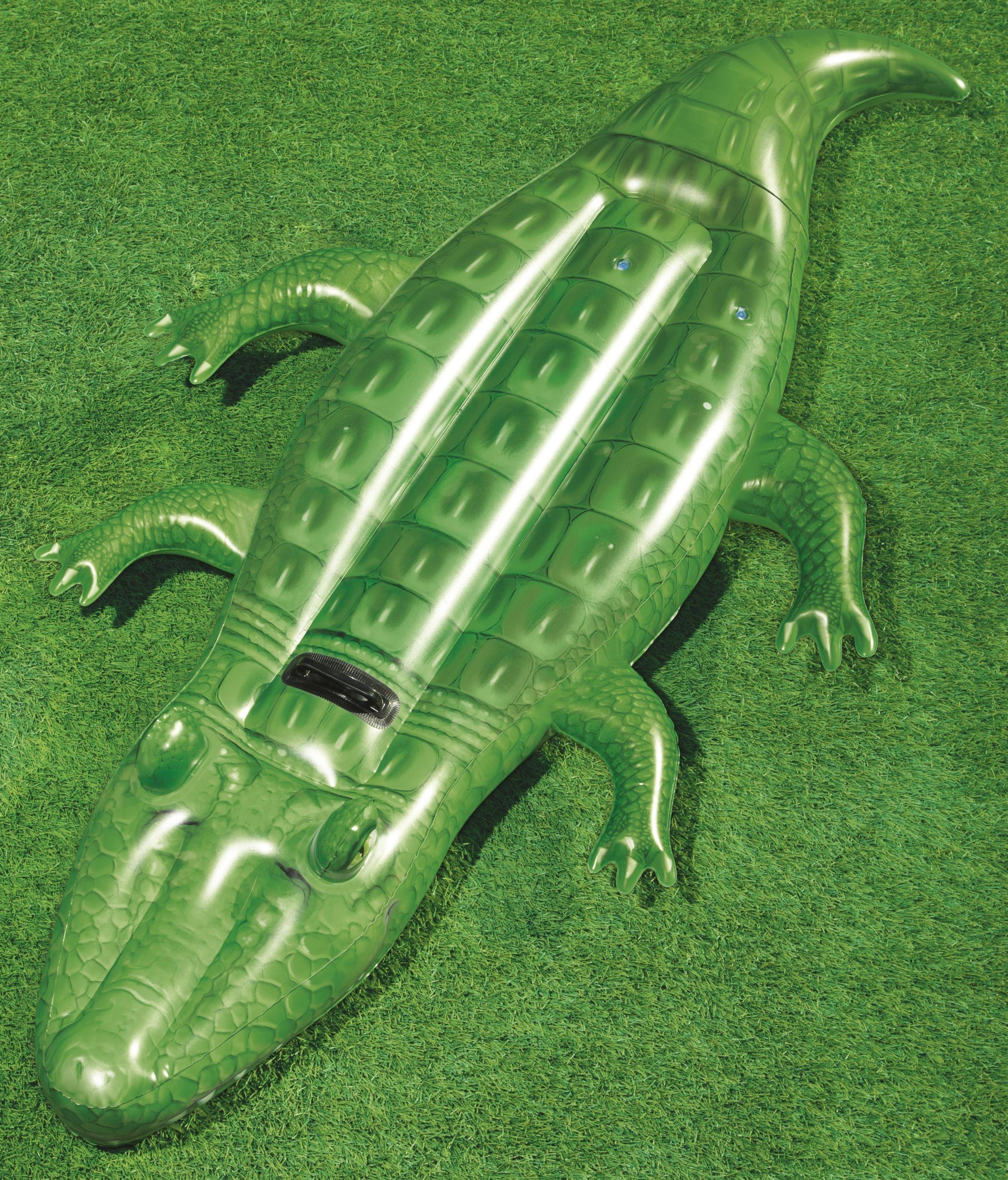 hefboom klap Krimpen Buy Bestway Swimming Animal Crocodile XL 203 x 117 cm by Bestway from  Ourkids