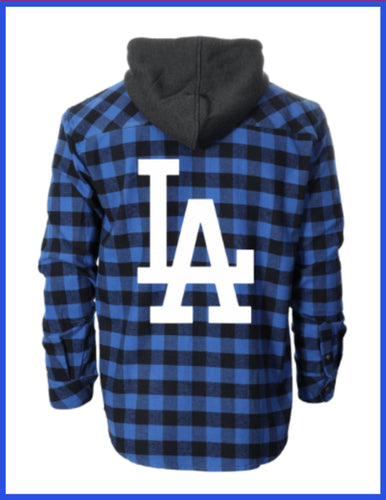 Los Angeles Dodgers Flannel Shirt