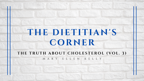 the dietitians corner clearing up cholesterol