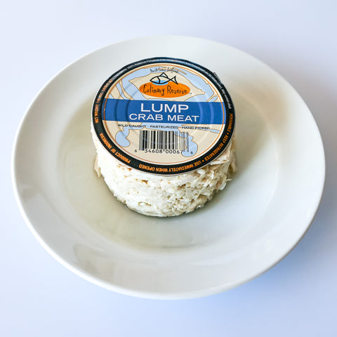 Culinary Reserve lump crab meat can