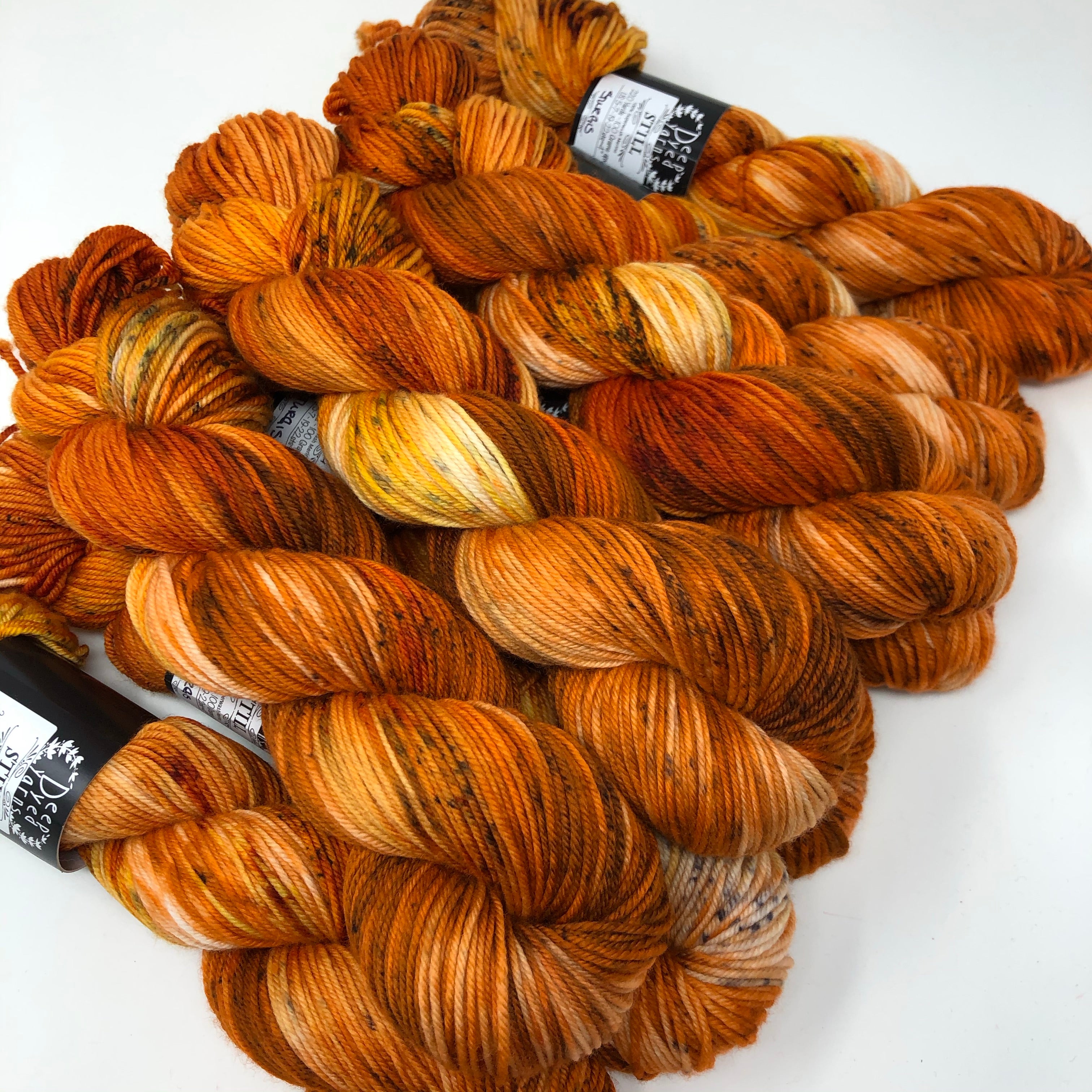 Grit Merino Worsted Weight yarn Caramel – Deep Dyed Yarns