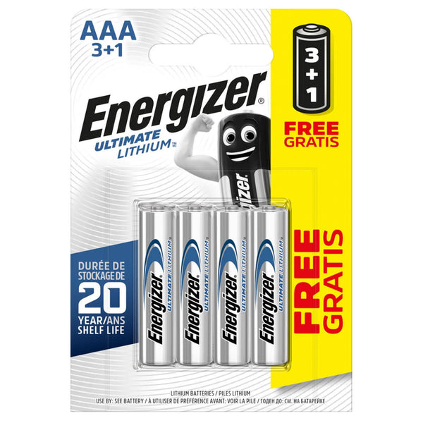 Energizer® AA Ultimate Lithium Battery, 1.5 Volt - 1 Pack - DDP Medical  Supply