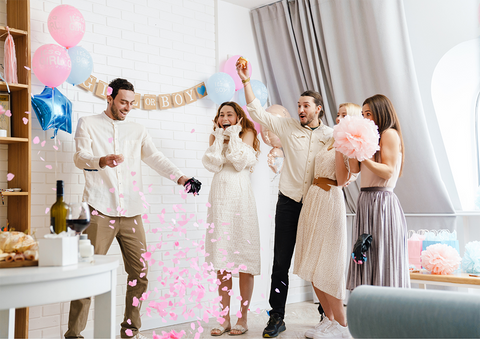 ballon gender reveal party