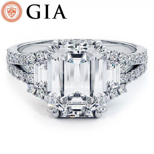 1/2ct. t.w. Certified Diamond Moissanite Ring NEW | Luxury engagement rings,  Diamond engagement wedding ring, Wedding rings engagement