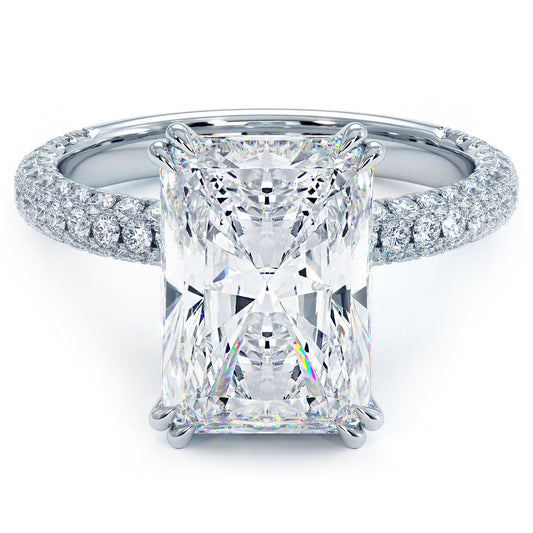 Radiant Star® Cut Light Heart® Lab Grown Diamond Solitaire