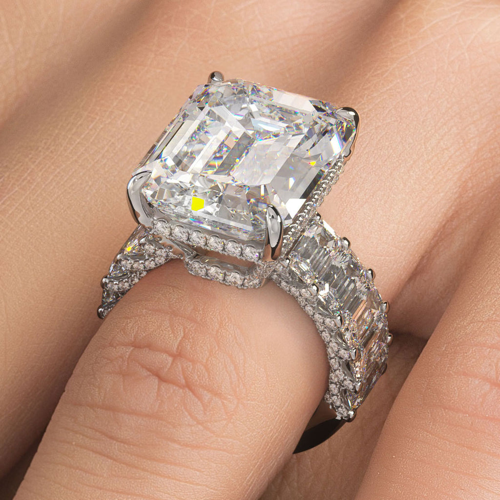 flawless emerald cut diamond