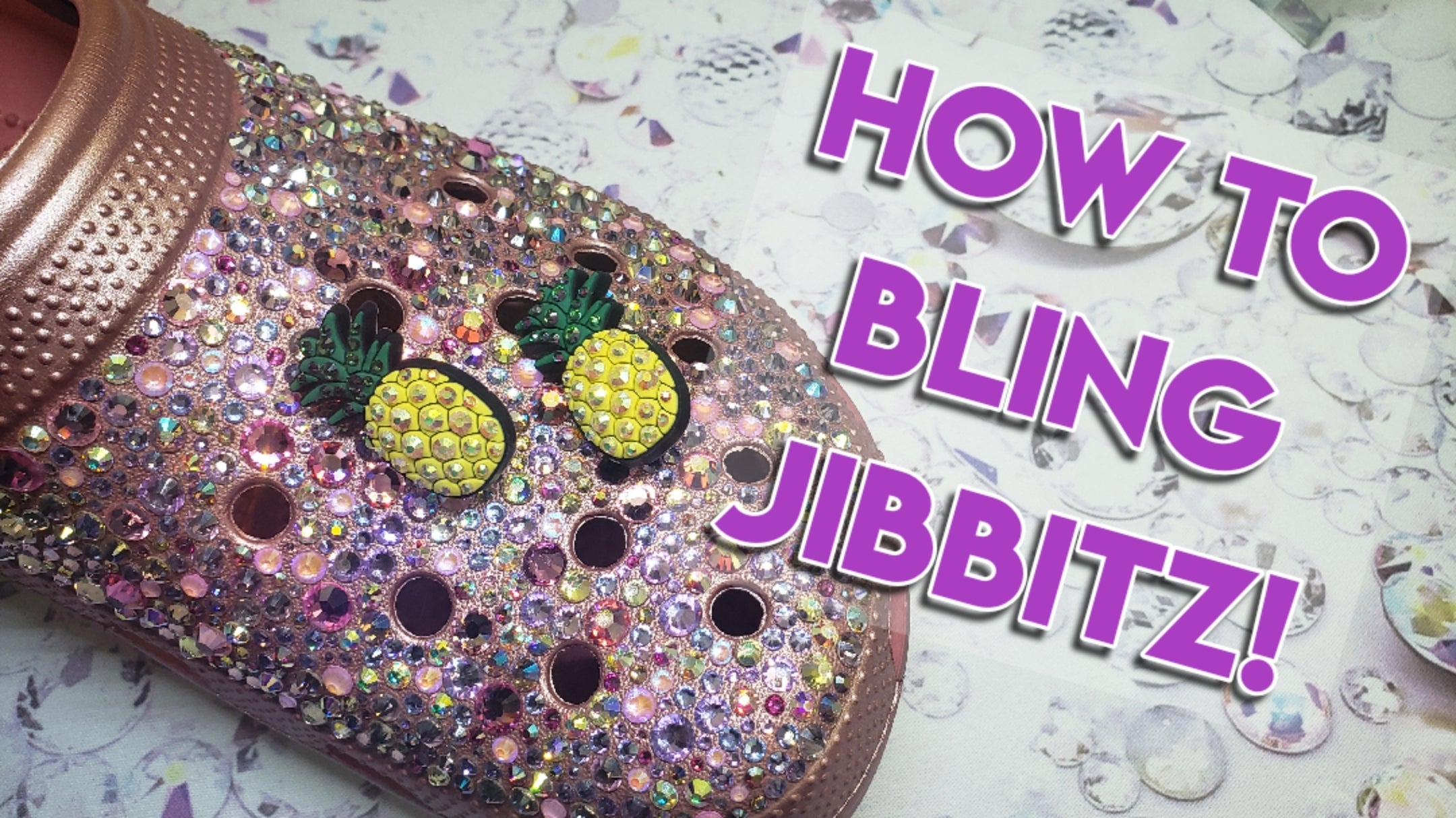 How to bling Jibbitz