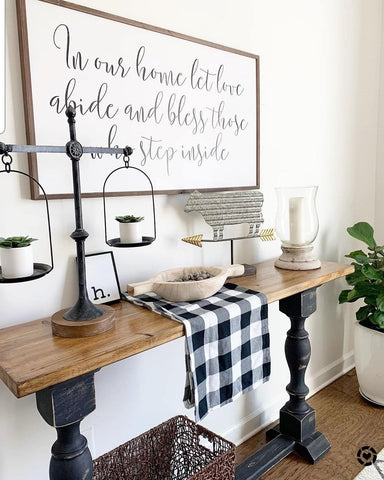 DIY Console Table