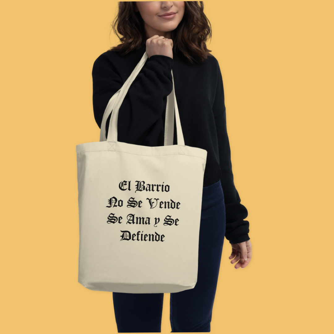 El Barrio Se Vende - Eco Tote Bag – Taller Rebelde Shop