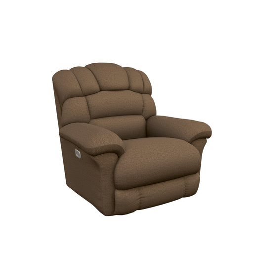 AMBROSE POWER ROCKER RECLINER WITH HEADREST AND LUMBAR SUPPORT