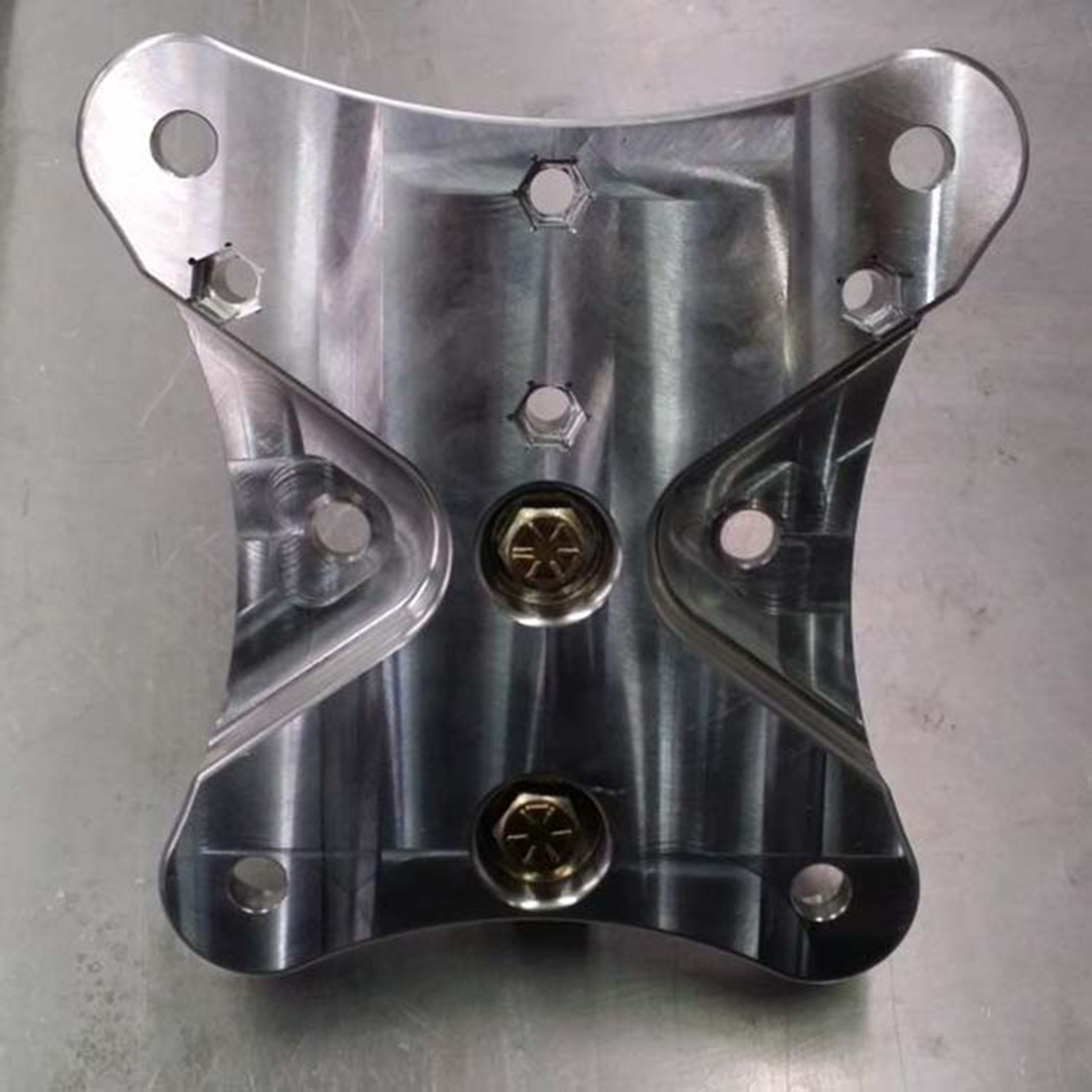 CT Race Worx Maverick X3 Billet Proof Radius Rod Plate with Tow Ring & Steel Plate