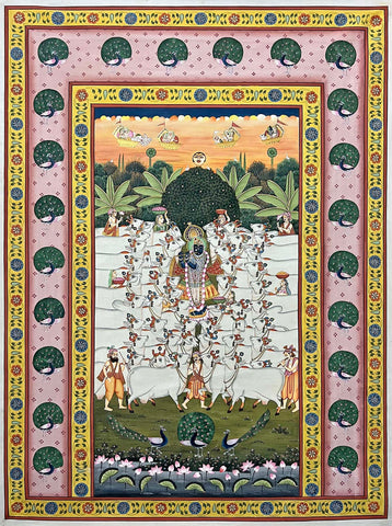 Gopasthmi pichwai painting