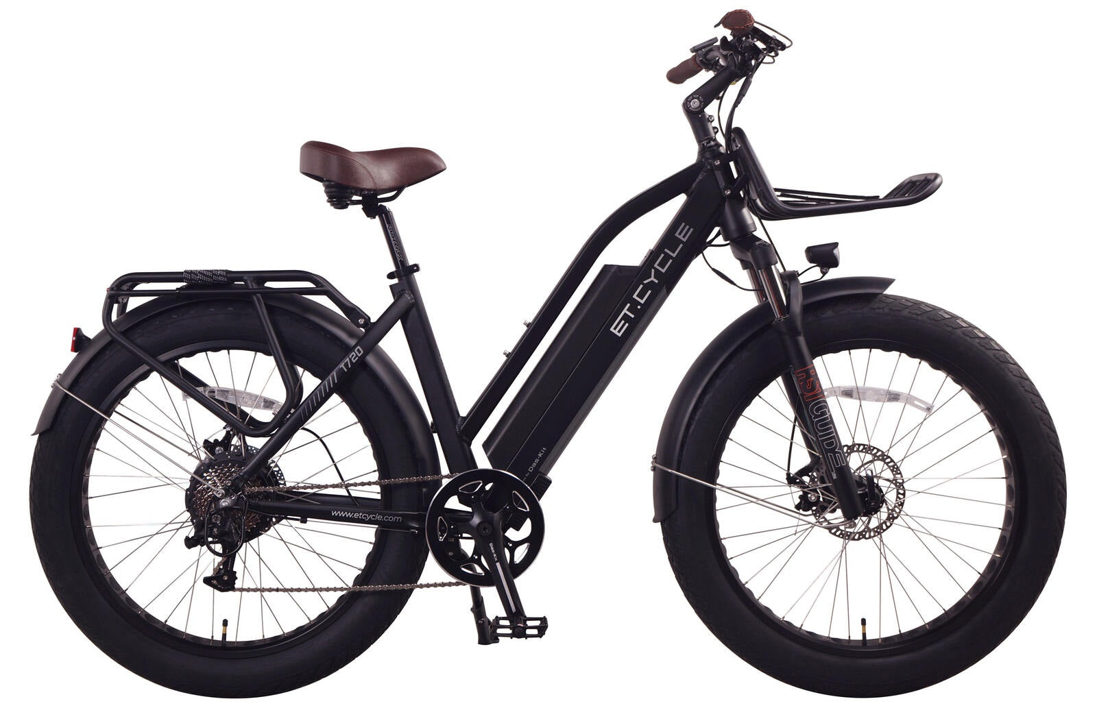 ET.Cycle T720 Step-Thru Fat Trekking E-Bike, 70Nm Torque, 48V 15Ah 720Wh Battery