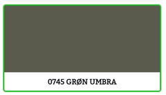 0745 - GRØNN UMBRA - 0.45 L thumbnail