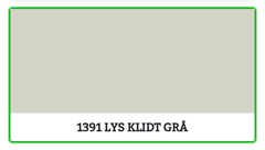 1391 - LYS KLIDT GRÅ - 0.45 L