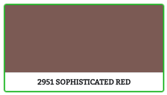 2951 - SOPHISTICATED RED - 9 L