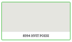 8394 - HVIT POESI - 9 L