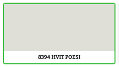 8394 HVIT POESI - Jotun Lady Pure Color - 9 L