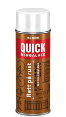 Quick Bengalack Rust Grunder Blank Spray, Hvid / Sort