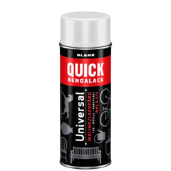 Quick Bengalack Blank Spraymaling, Hvid / Sort