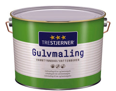 Se TRESTJERNER Gulvmaling hvid 3 L Halvblank hos Malprivat.dk