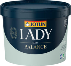 Allergivenlig Loft & Vægmaling - Jotun Lady Balance Glans 5 - 2.7 L thumbnail
