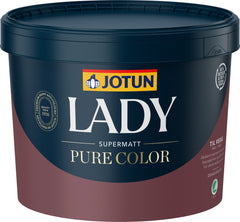 SUPERMAT Loft & Vægmaling - Jotun Lady Pure Color Glans 1 - 2.7 L