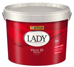 Jotun Lady Væg 10 / Mørke Farver / Begrænset Antal - 2.7 L