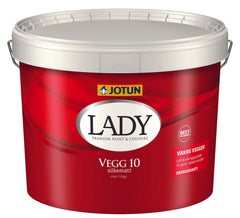 Jotun Lady Væg 10 / Mørke Farver / Begrænset Antal - 4.5 L