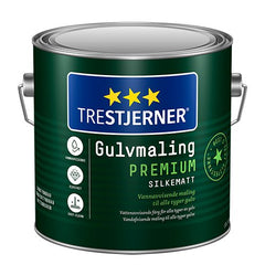 Jotun Trestjerner Gulvmaling Premium Silkemat - 2.7 L
