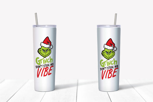 Grinch I'm Grumpy with Finger Tumbler – Backyard Peddler's Daughter