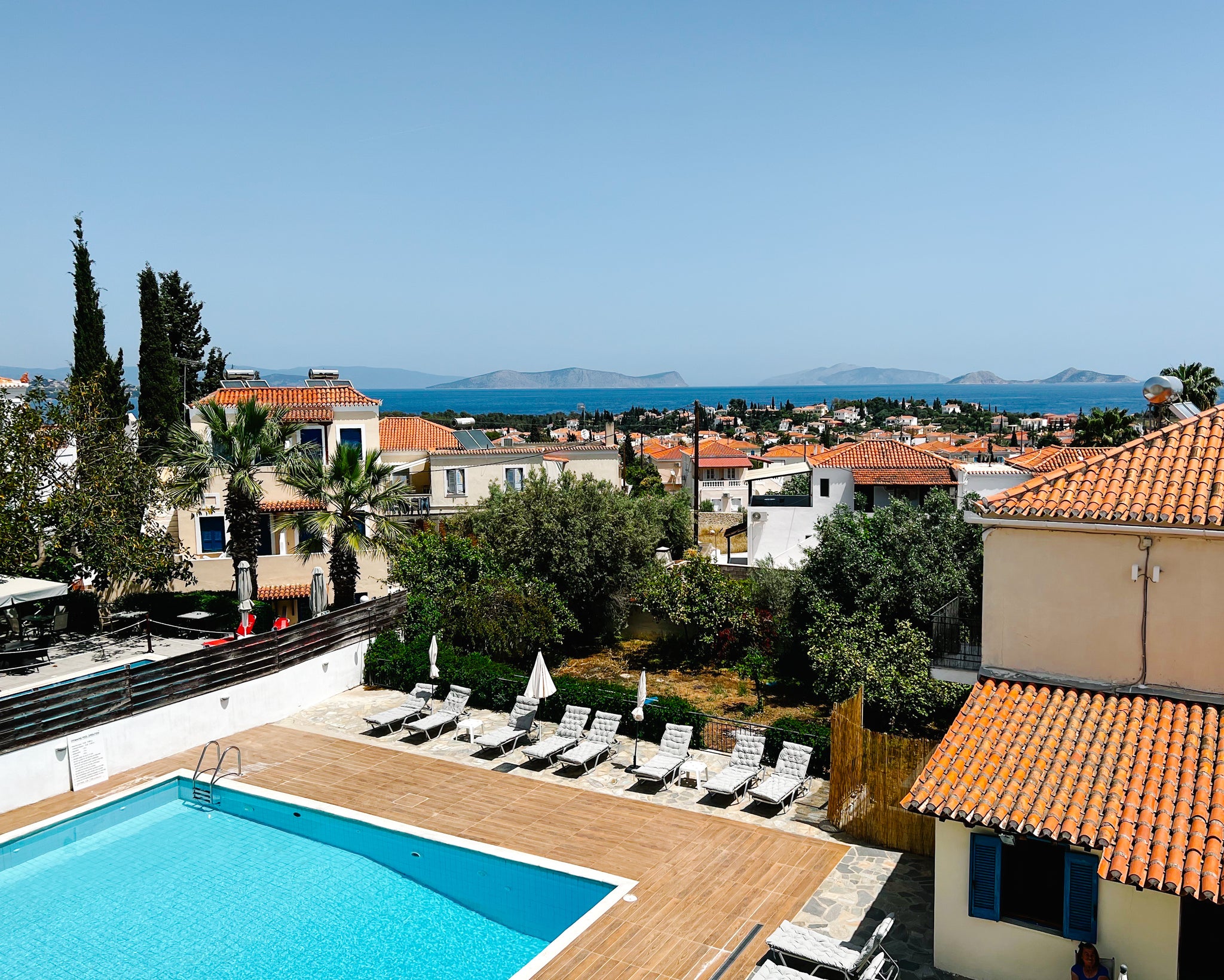 The Lianos Hotel in Spetses, Greece